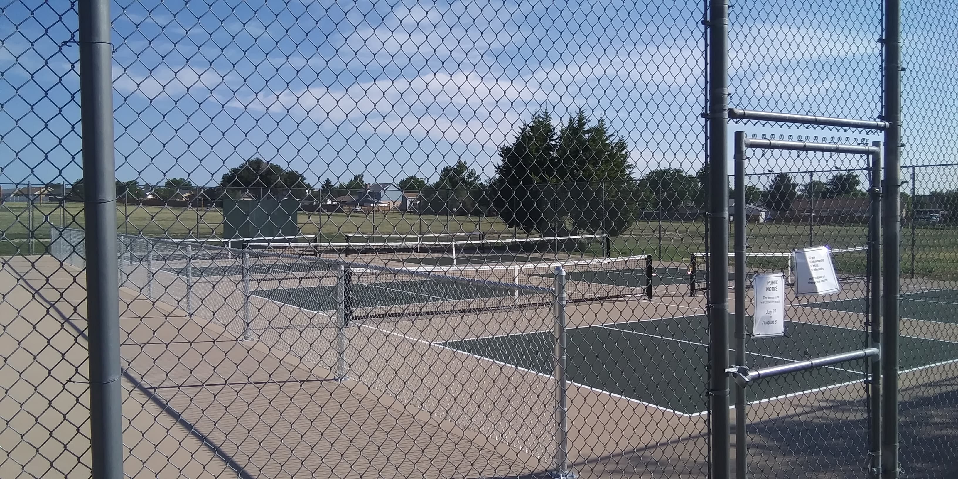 Pueblo West Civic Center pickleball courts