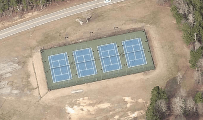 Greene County Recreation Center pickleball courts