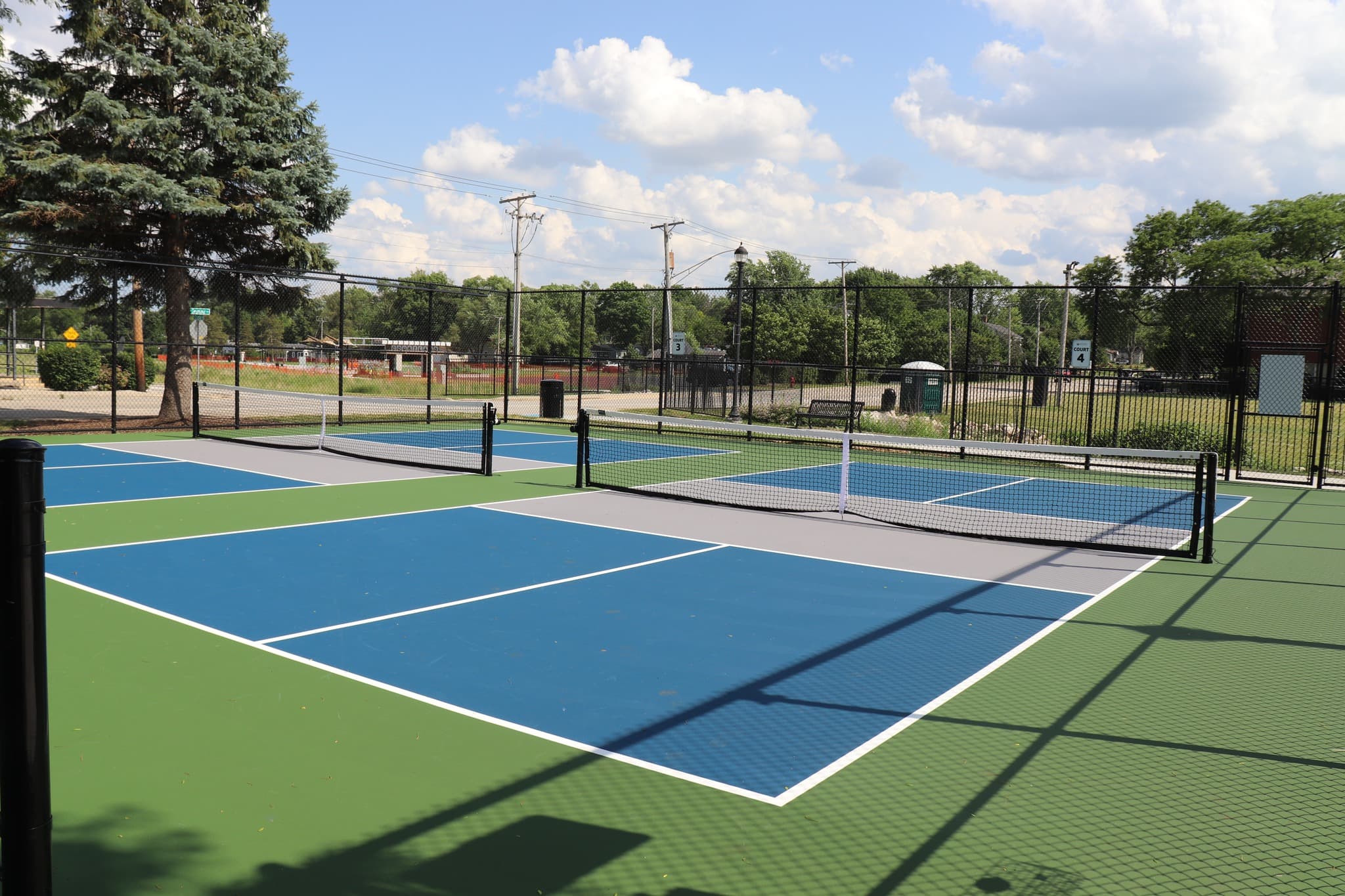 Kracklauer Park pickleball courts