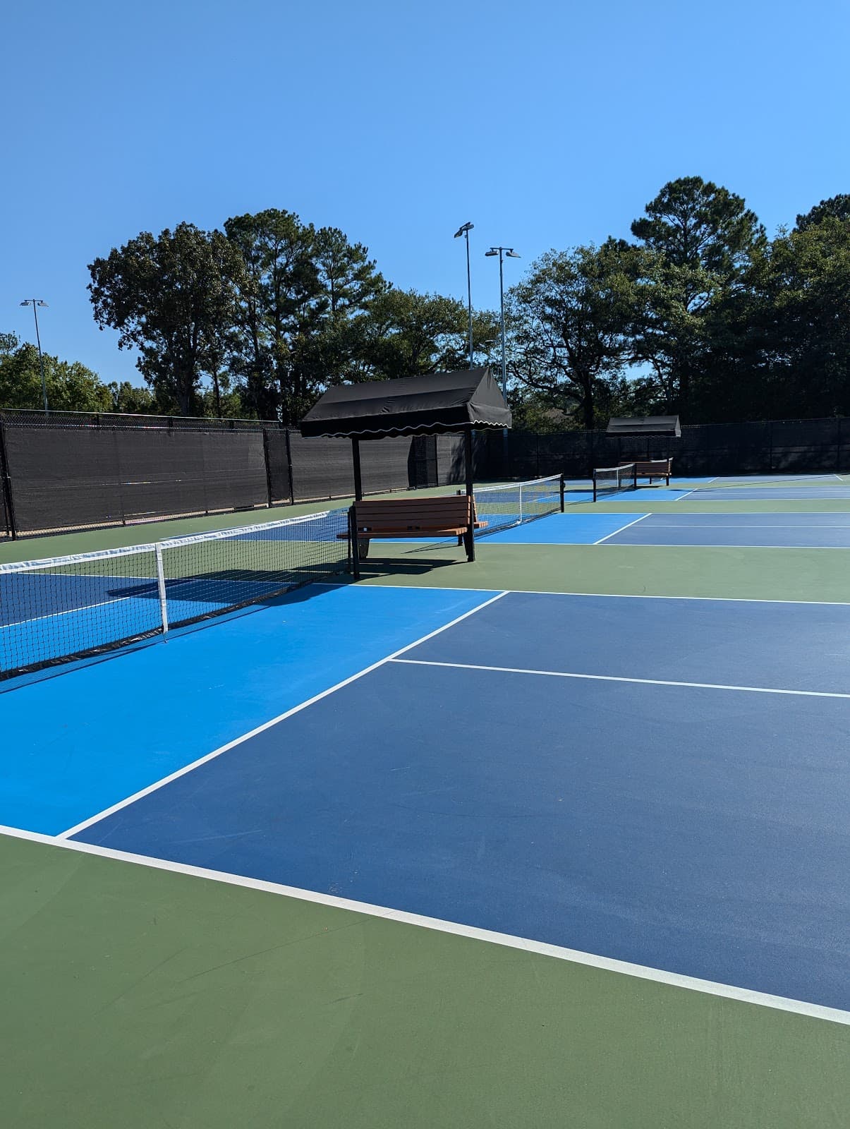 Newton Park pickleball courts