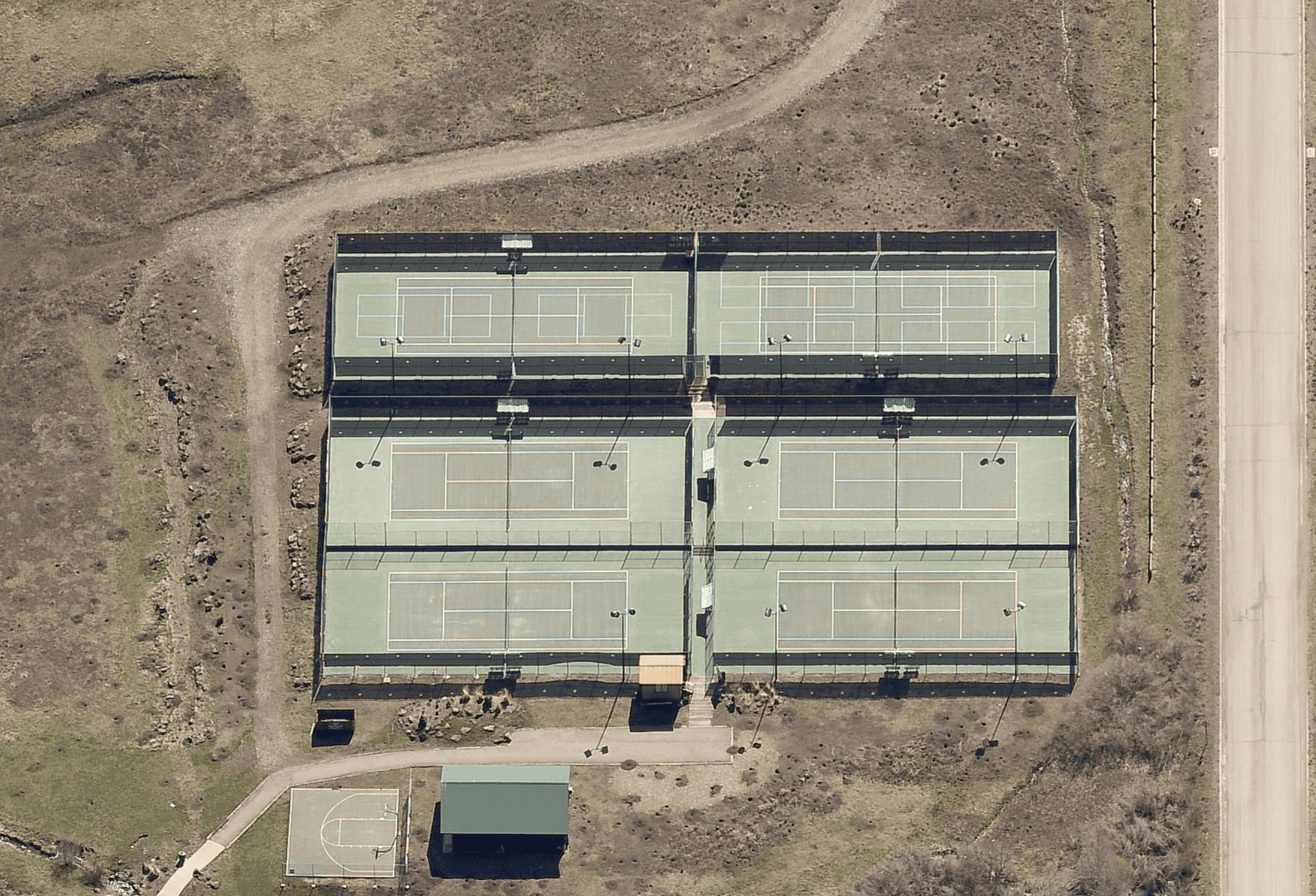 Angel Fire Resort pickleball courts