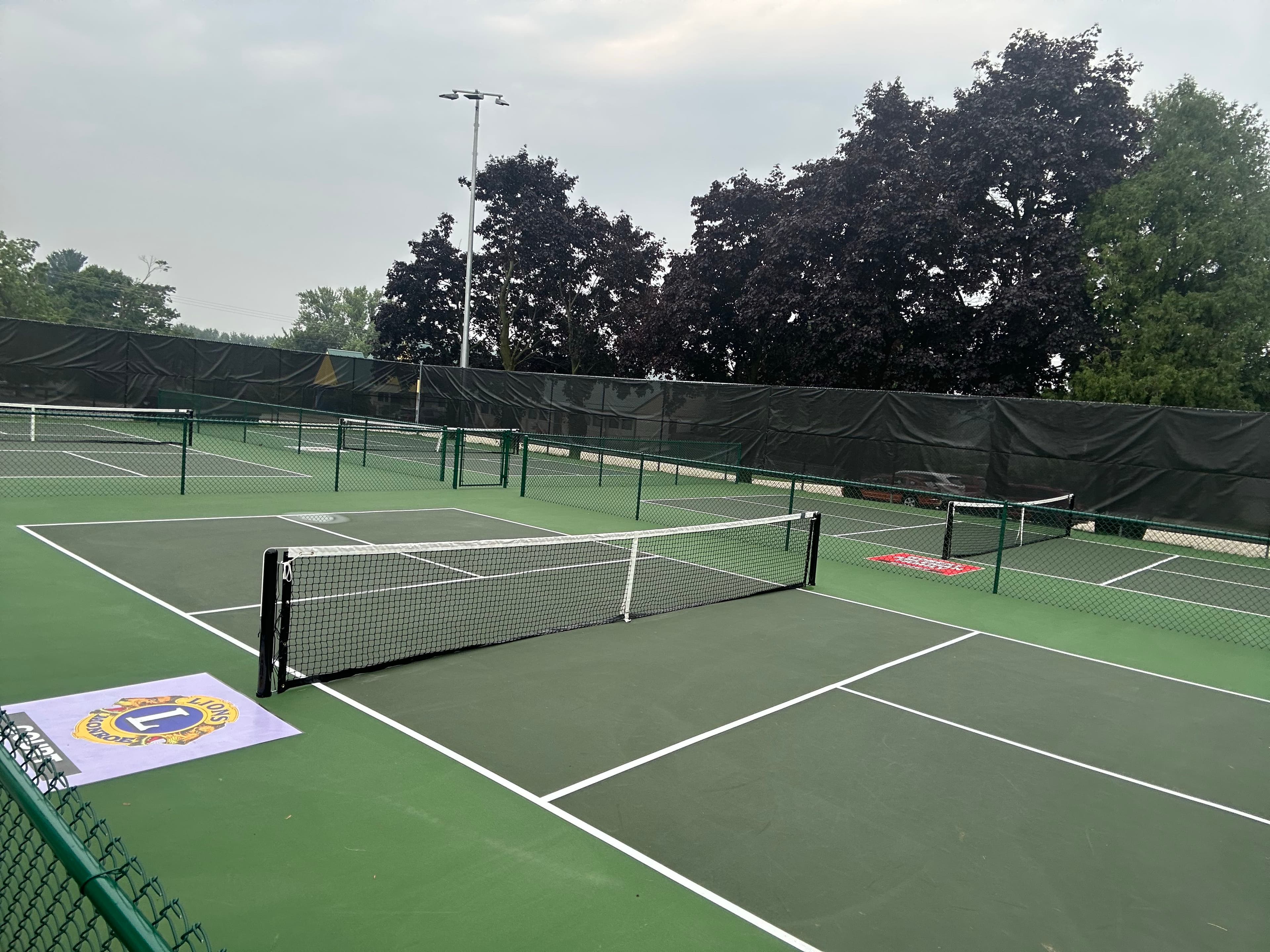 North East Park pickleball courts