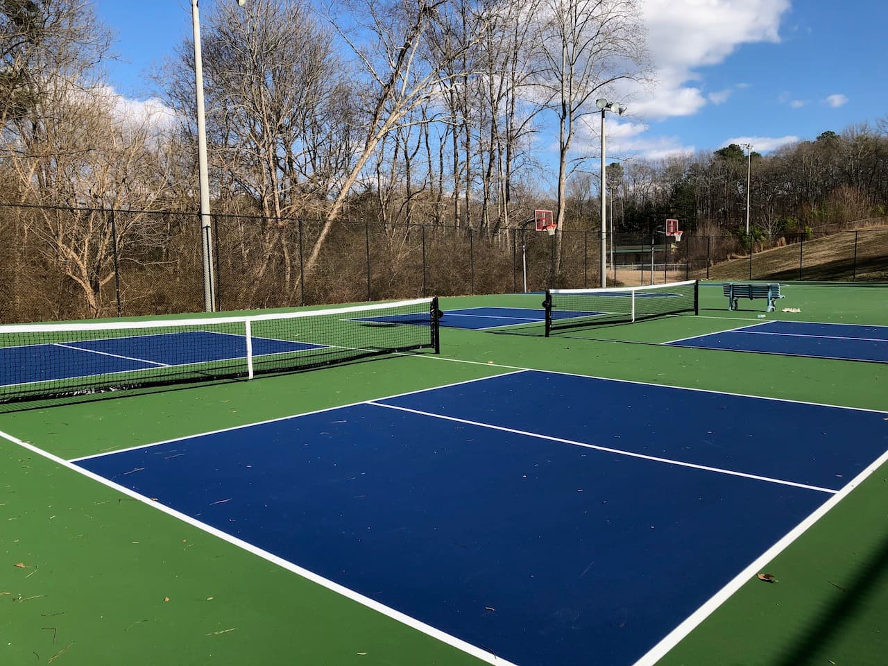 Nickajack Park pickleball courts