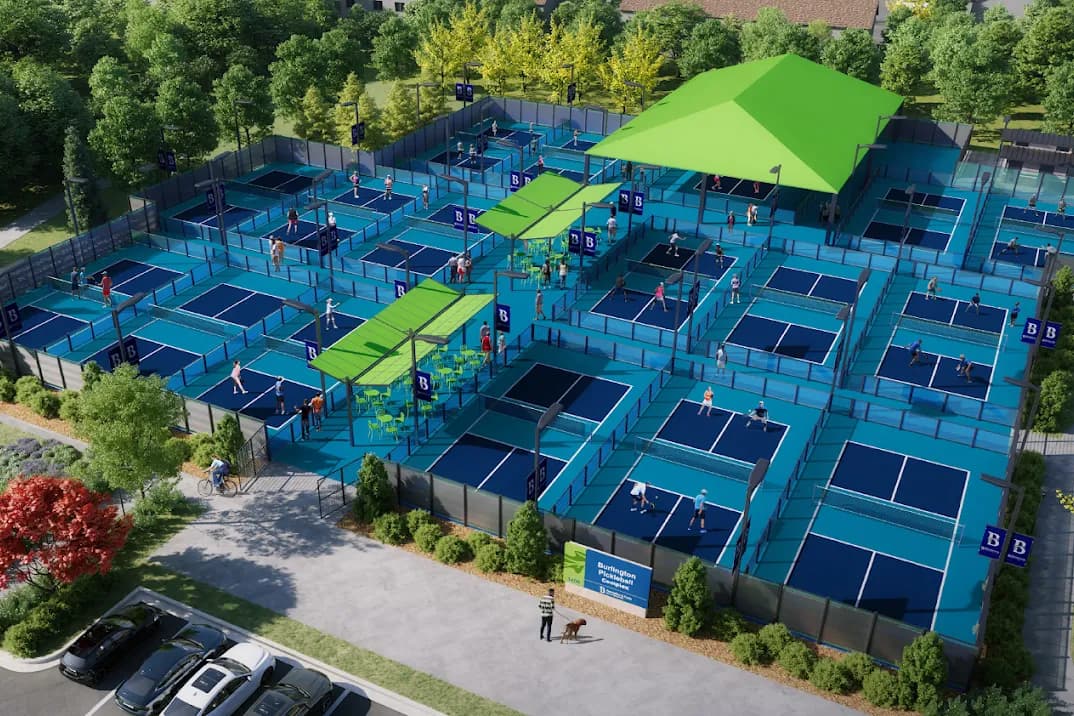 Burlington Pickleball Complex pickleball courts