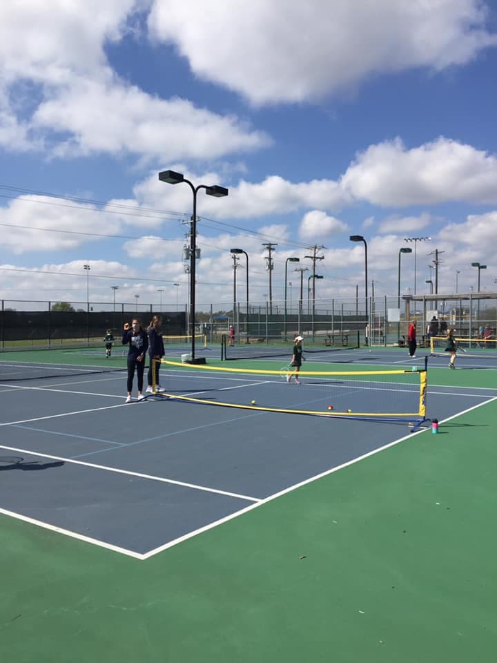 Jumbo Evans Tennis Facility pickleball courts