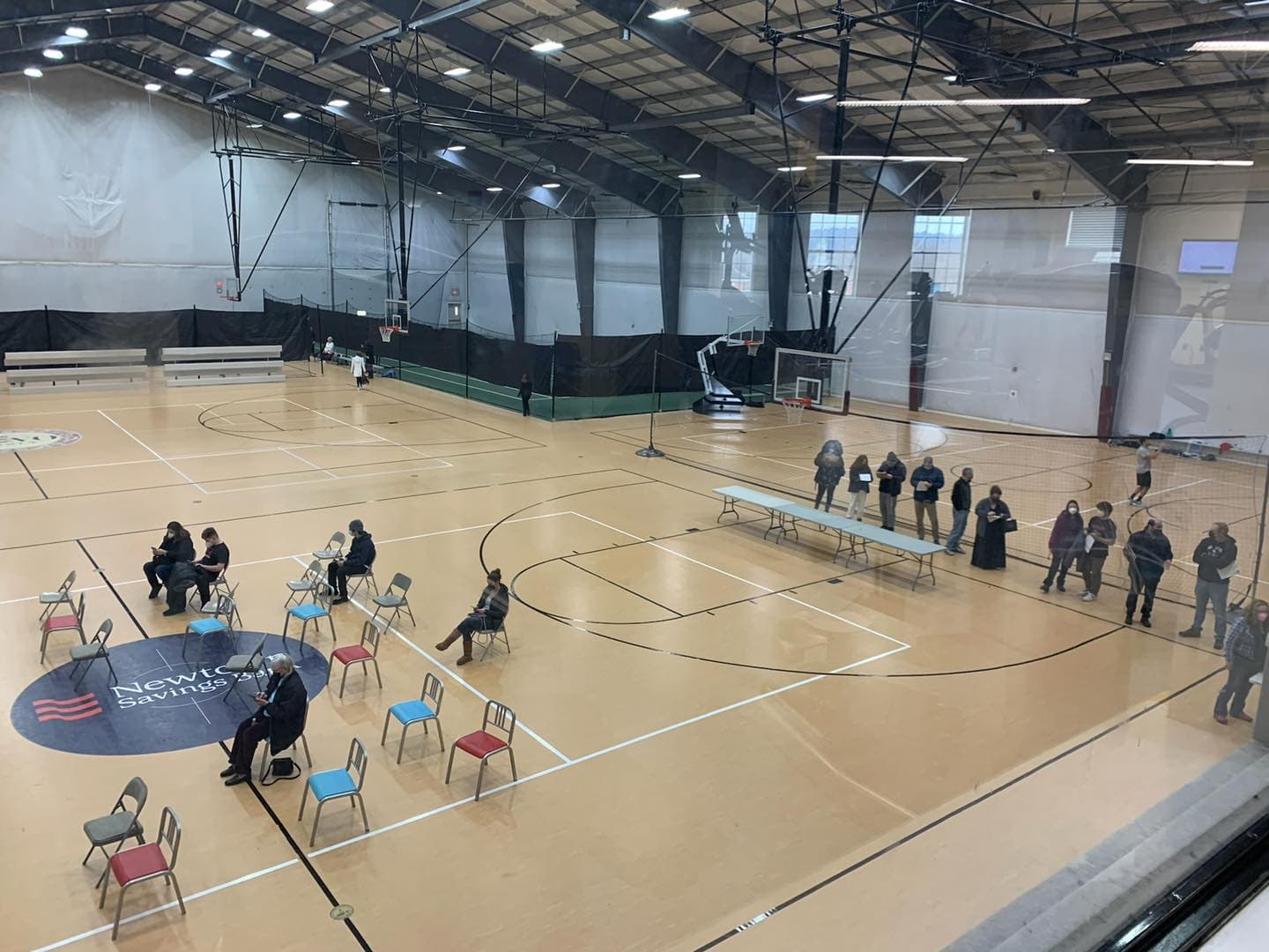 Newtown Sports and Fitness pickleball courts