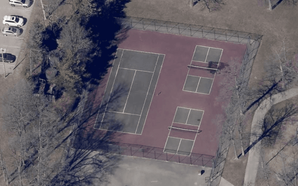 Brainard Park pickleball courts