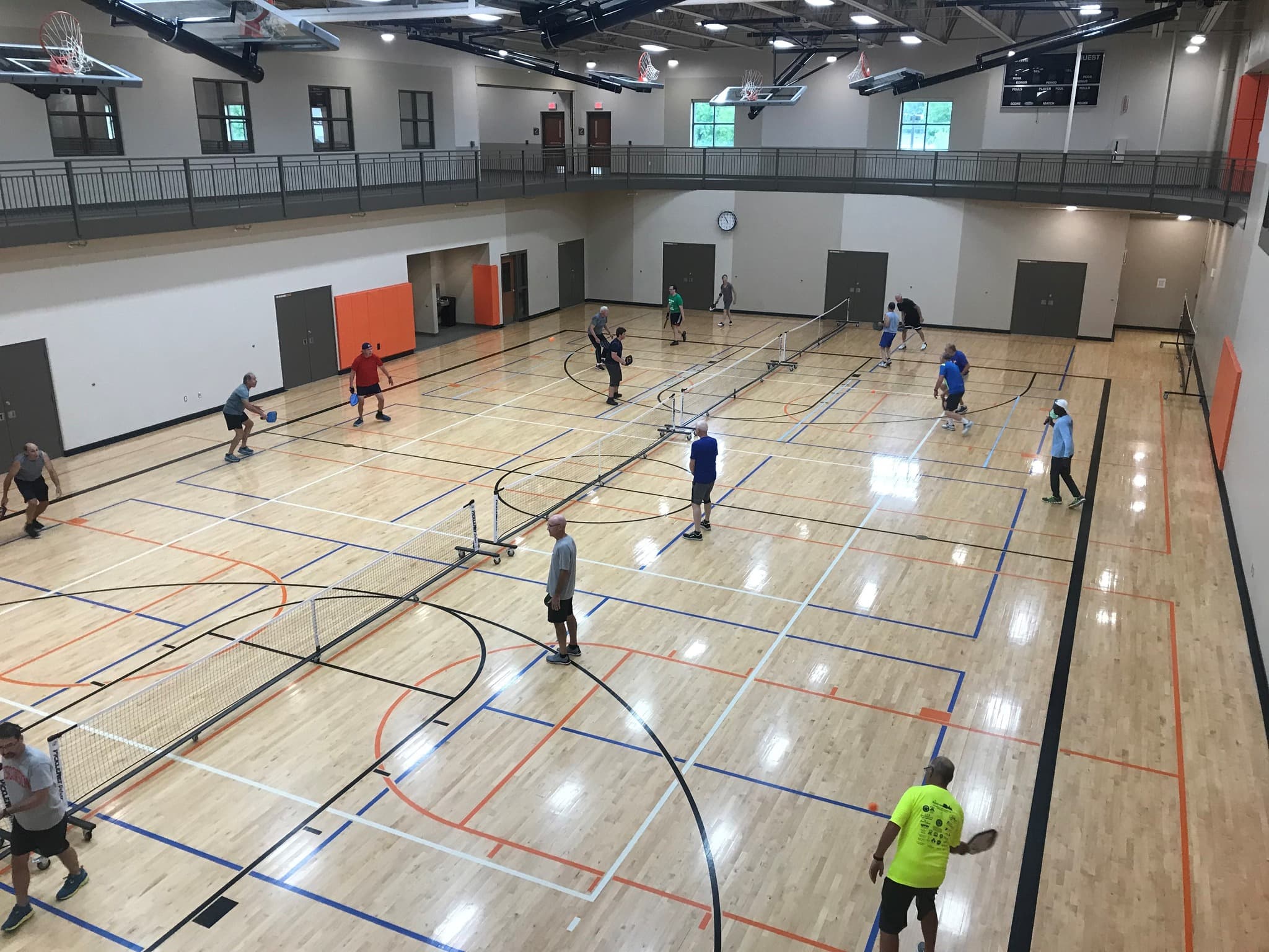 Lunda Community Center pickleball courts
