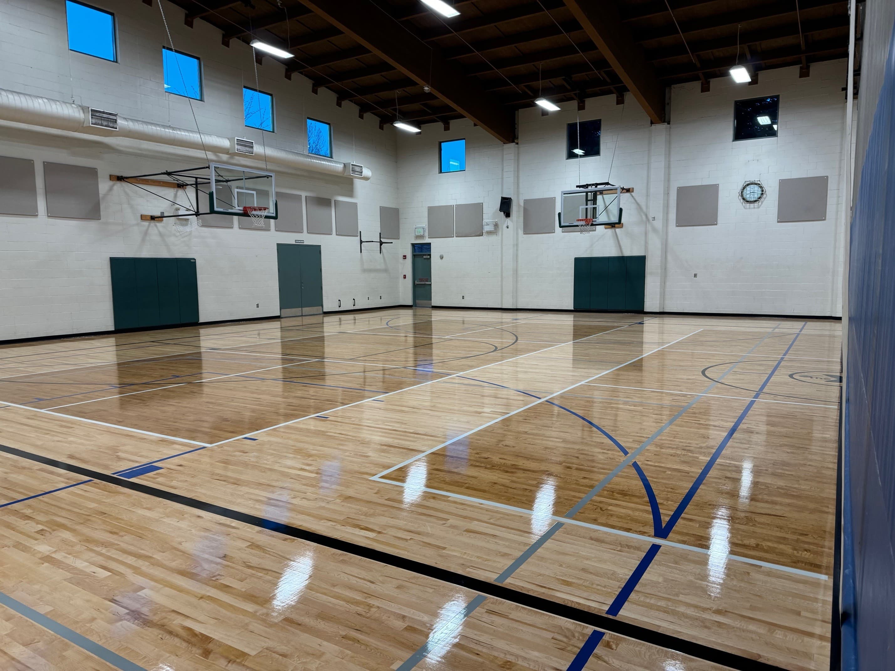 Auburn Valley YMCA pickleball courts