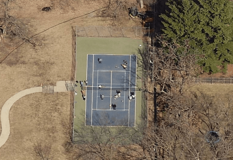 Greenwood Park pickleball courts