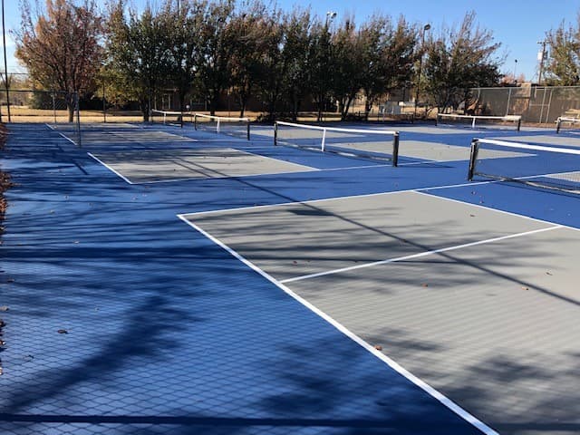 Government Springs Park South pickleball courts