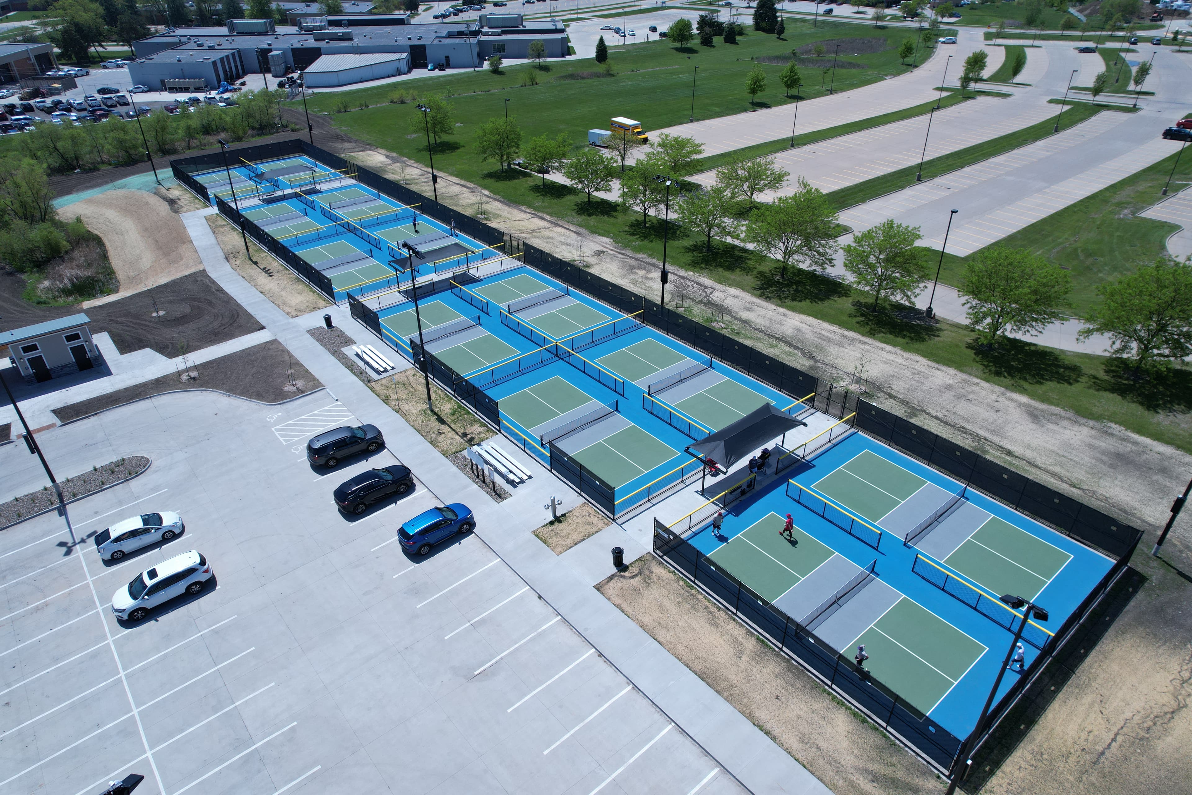 Rally Complex Park pickleball courts