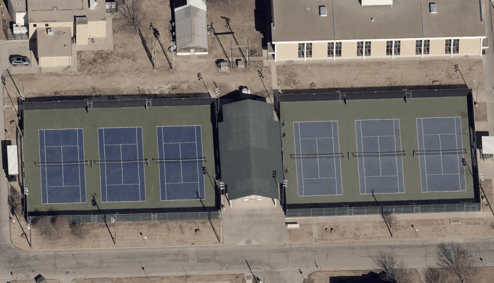 McMurry University pickleball courts