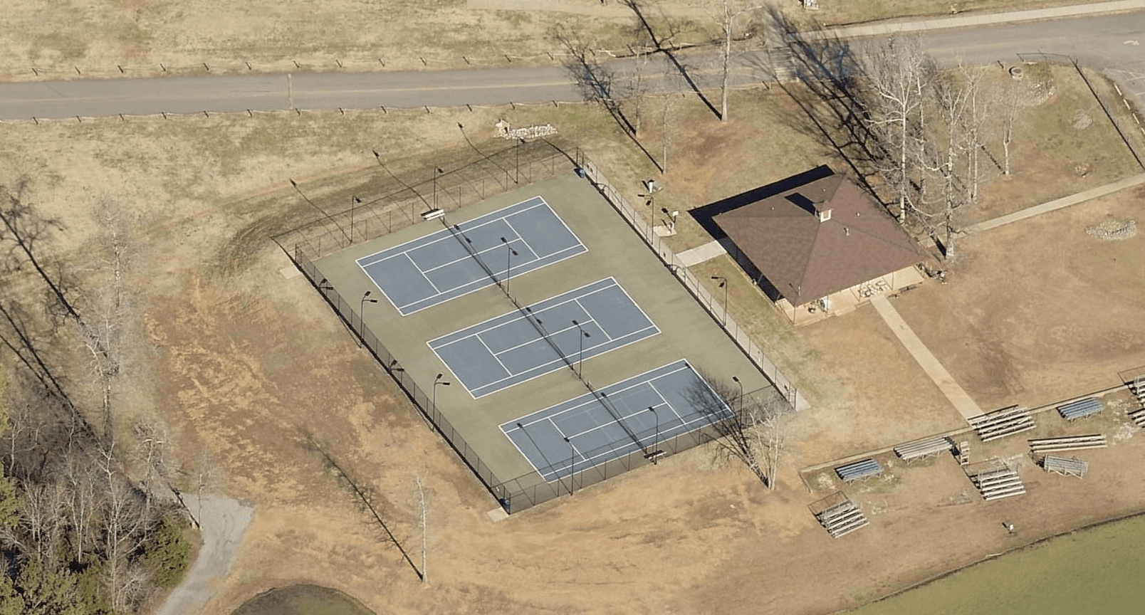 Manning Mill Park pickleball courts