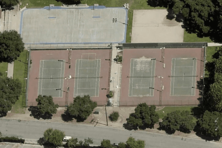Monrovia Recreation Park pickleball courts