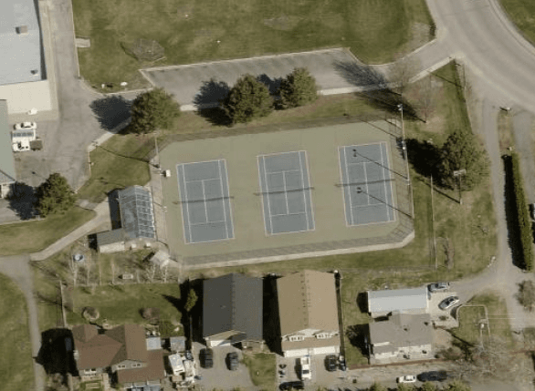 Chelan High School pickleball courts