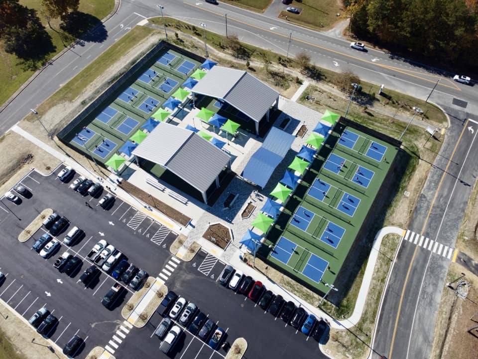 Pouncey Tract Pickleball Park pickleball courts