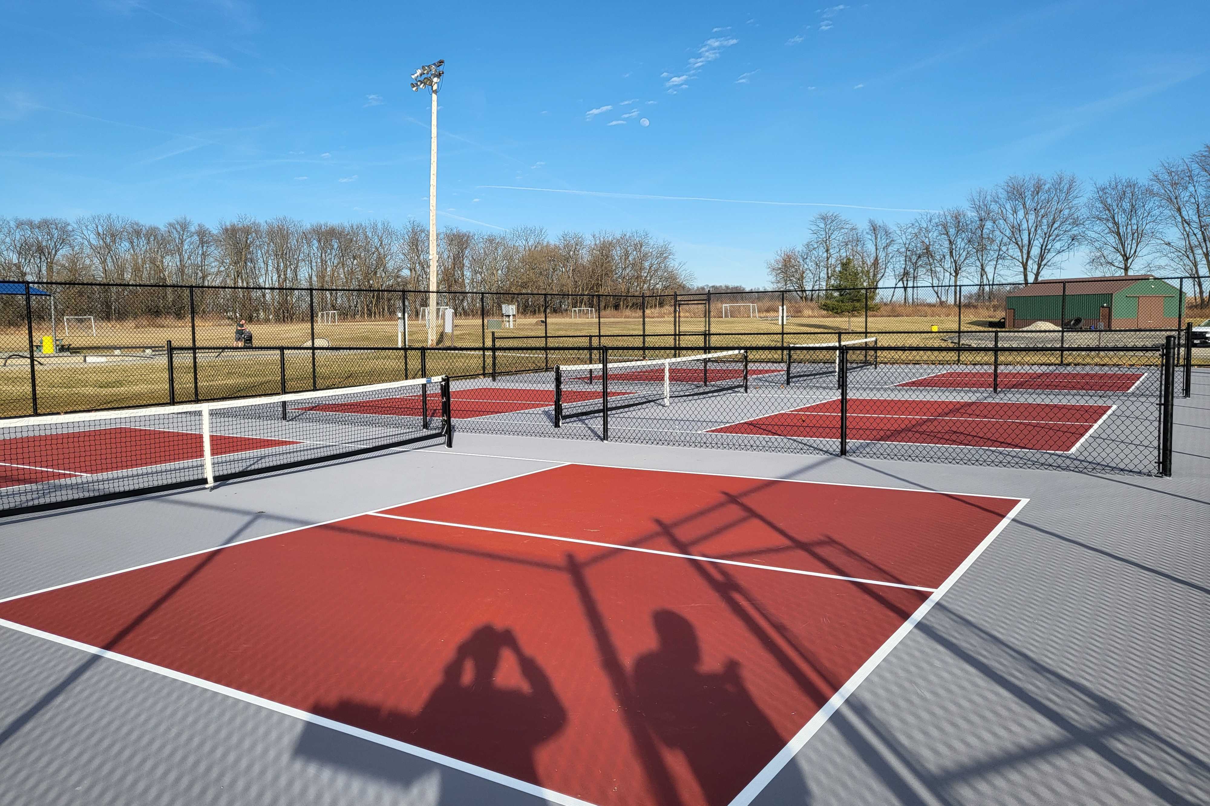 Wilmington Memorial Parks pickleball courts