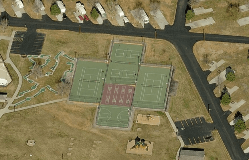 Hart Ranch Resort pickleball courts