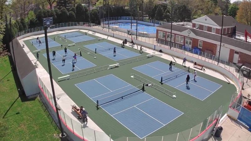 Watts Center pickleball courts