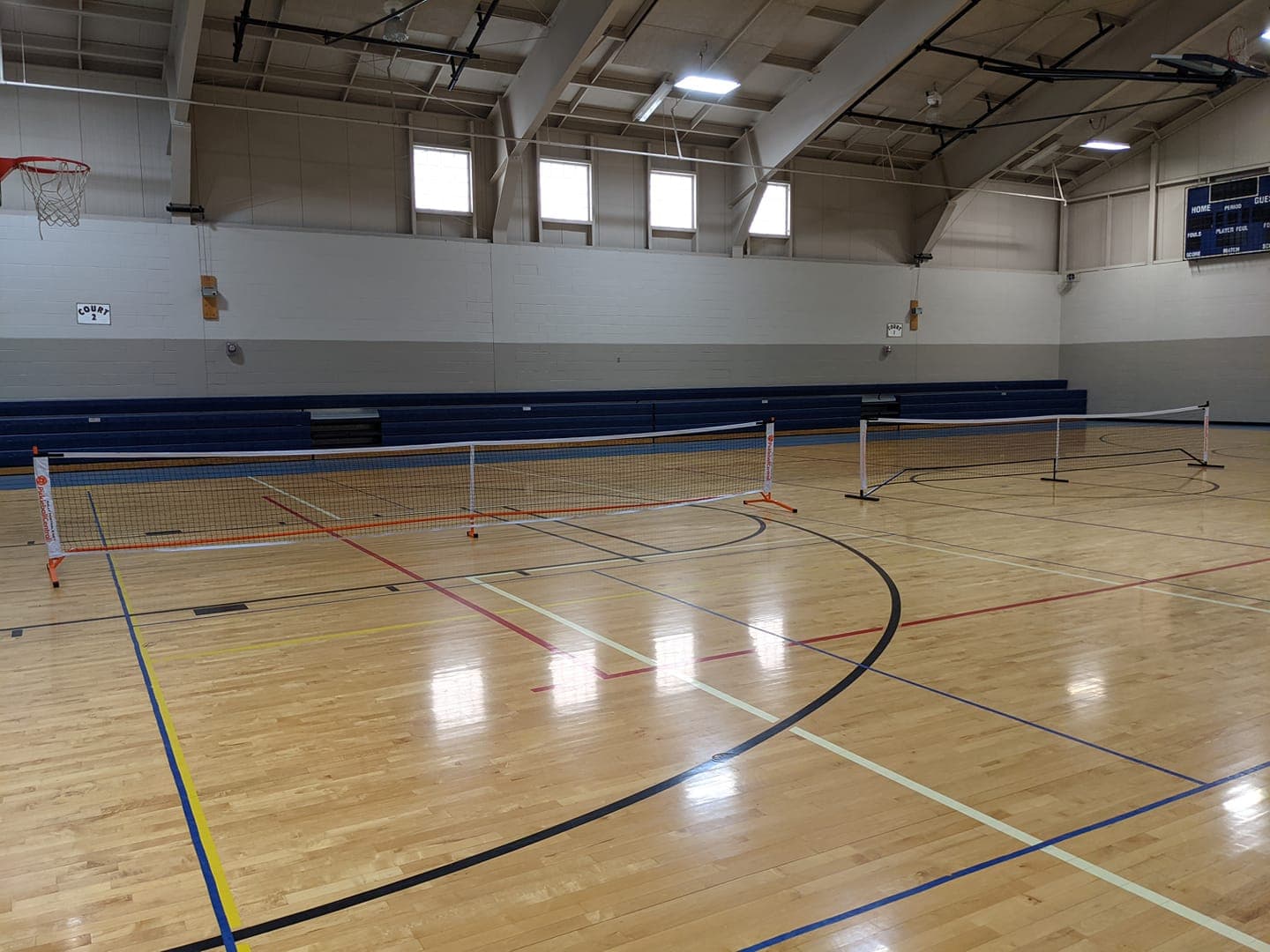 Neola Area Community Center pickleball courts