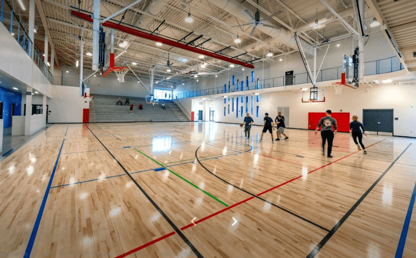 Central Rec Center pickleball courts