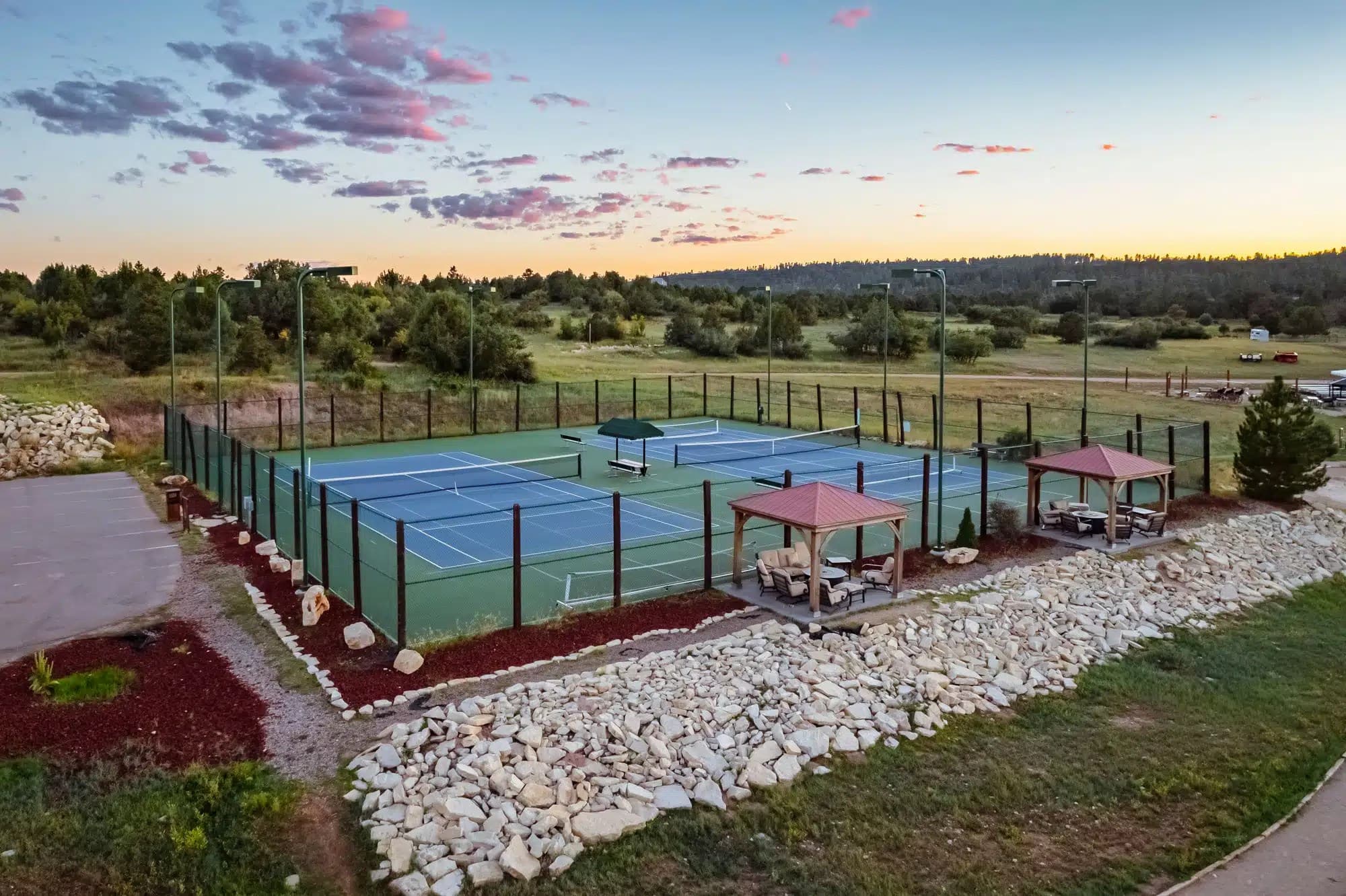 Zion Ponderosa Ranch Resort pickleball courts