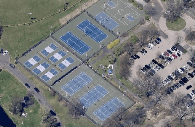 Masons Mill Park pickleball courts