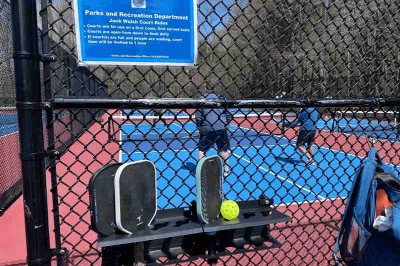 Parker Village in south Westford, MA pickleball courts