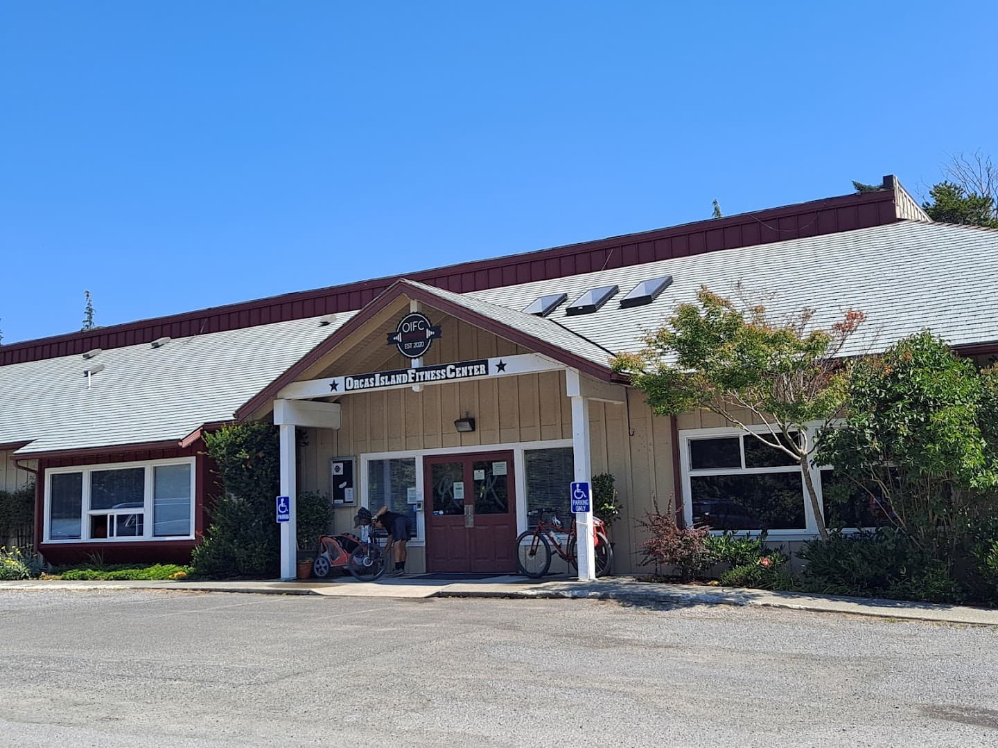 OI - New Gym in Eastsound pickleball courts