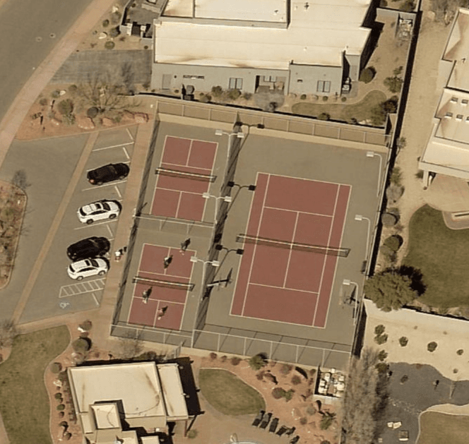 The Palisades pickleball courts