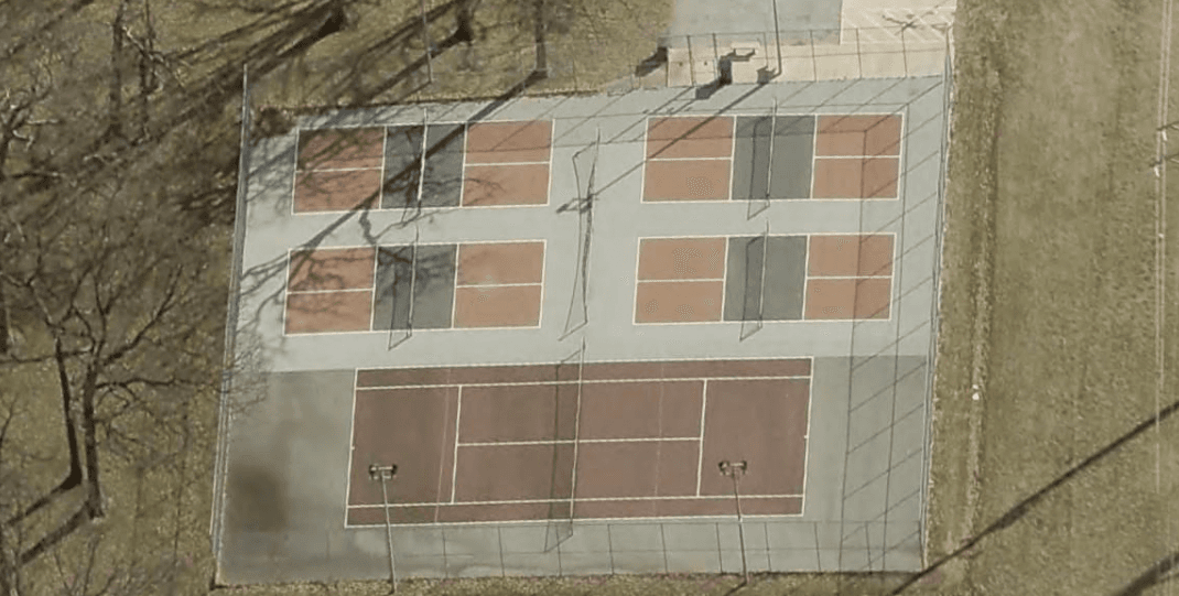Miners Memorial Park pickleball courts