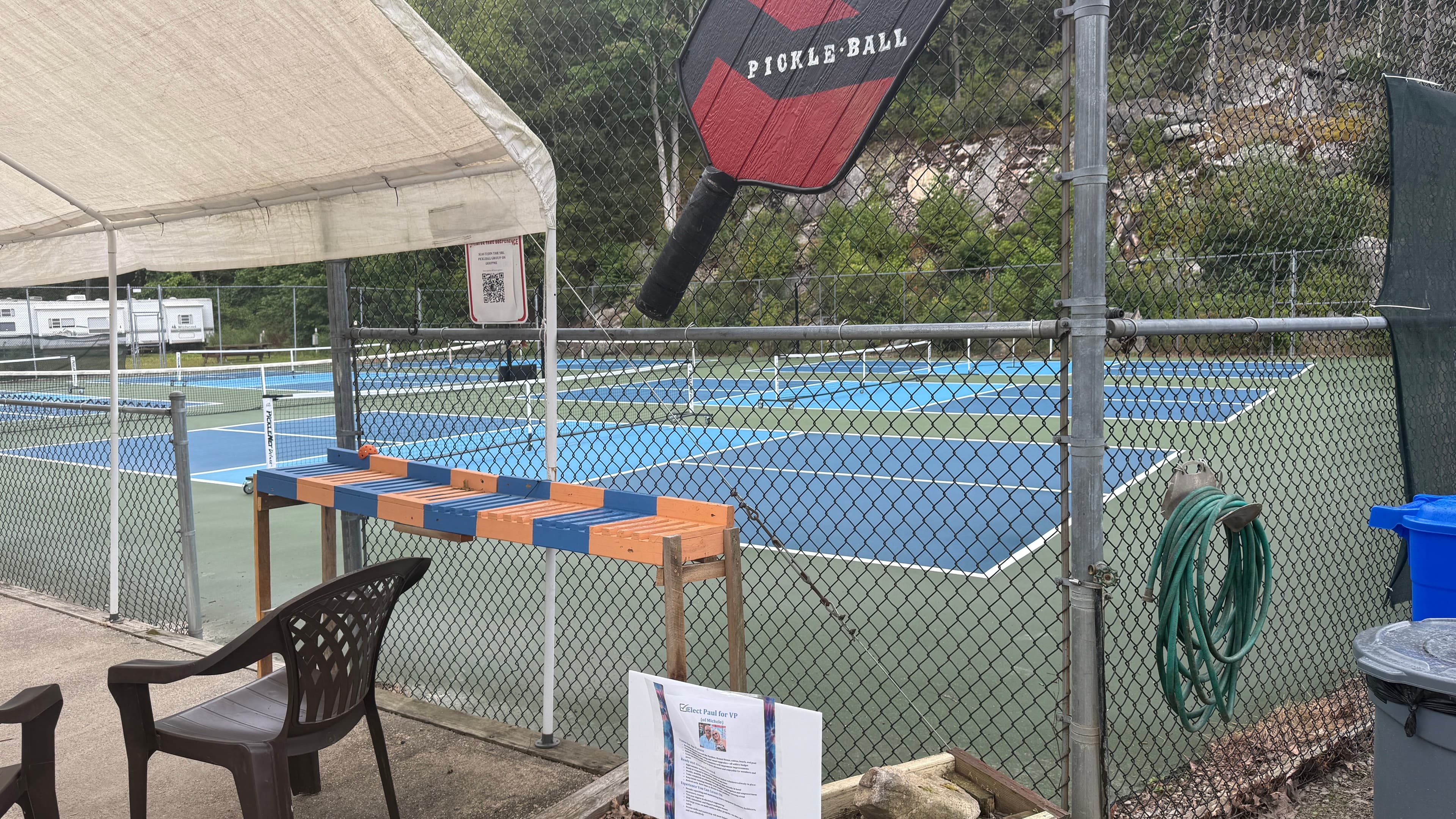 Solair Resort pickleball courts