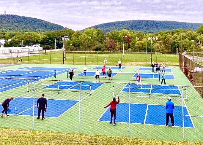 Wind Gap Park pickleball courts