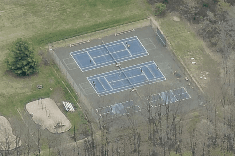 Charlotte Town Beach pickleball courts