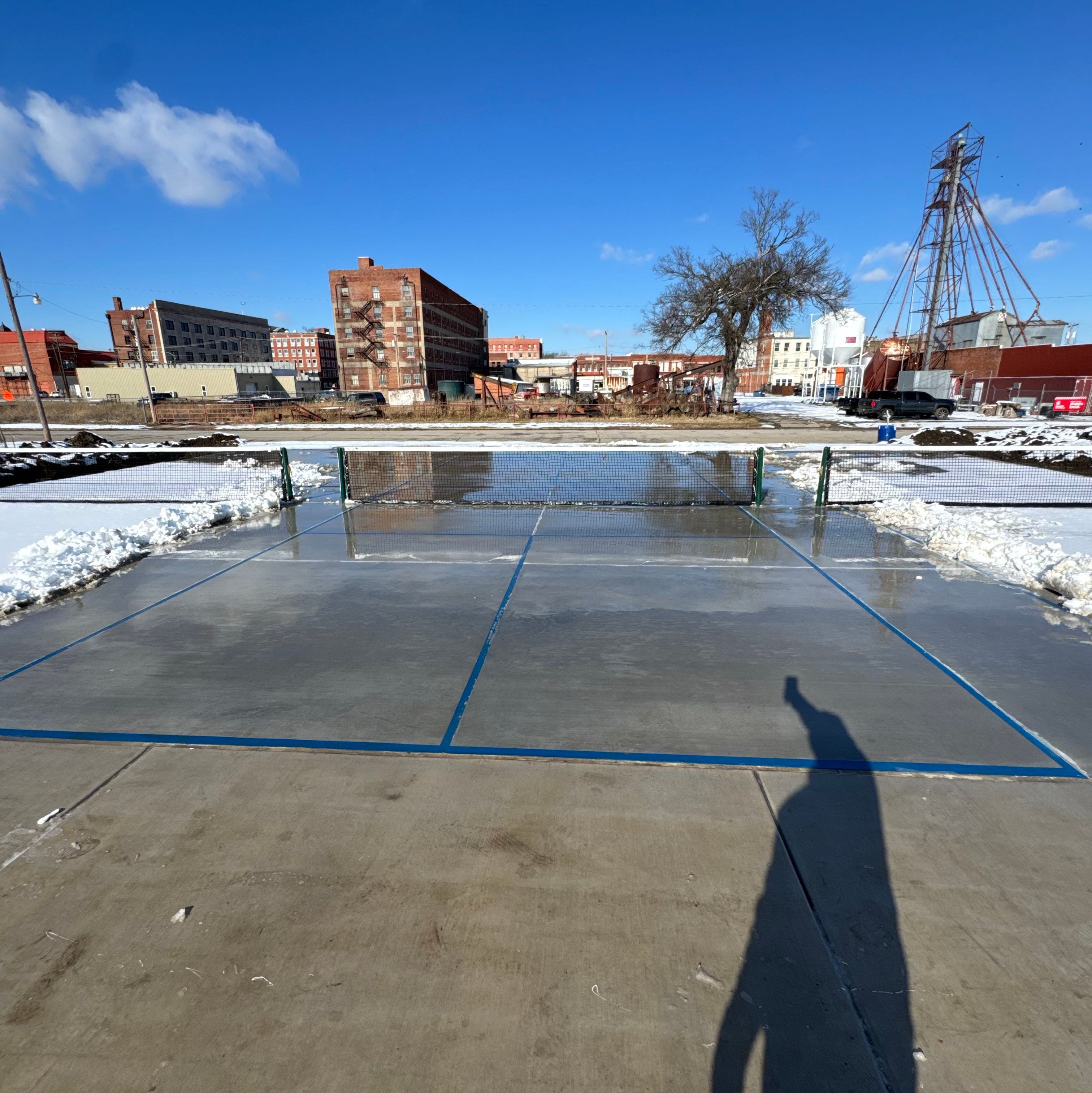 Osage Nation Outdoor Health Complex pickleball courts