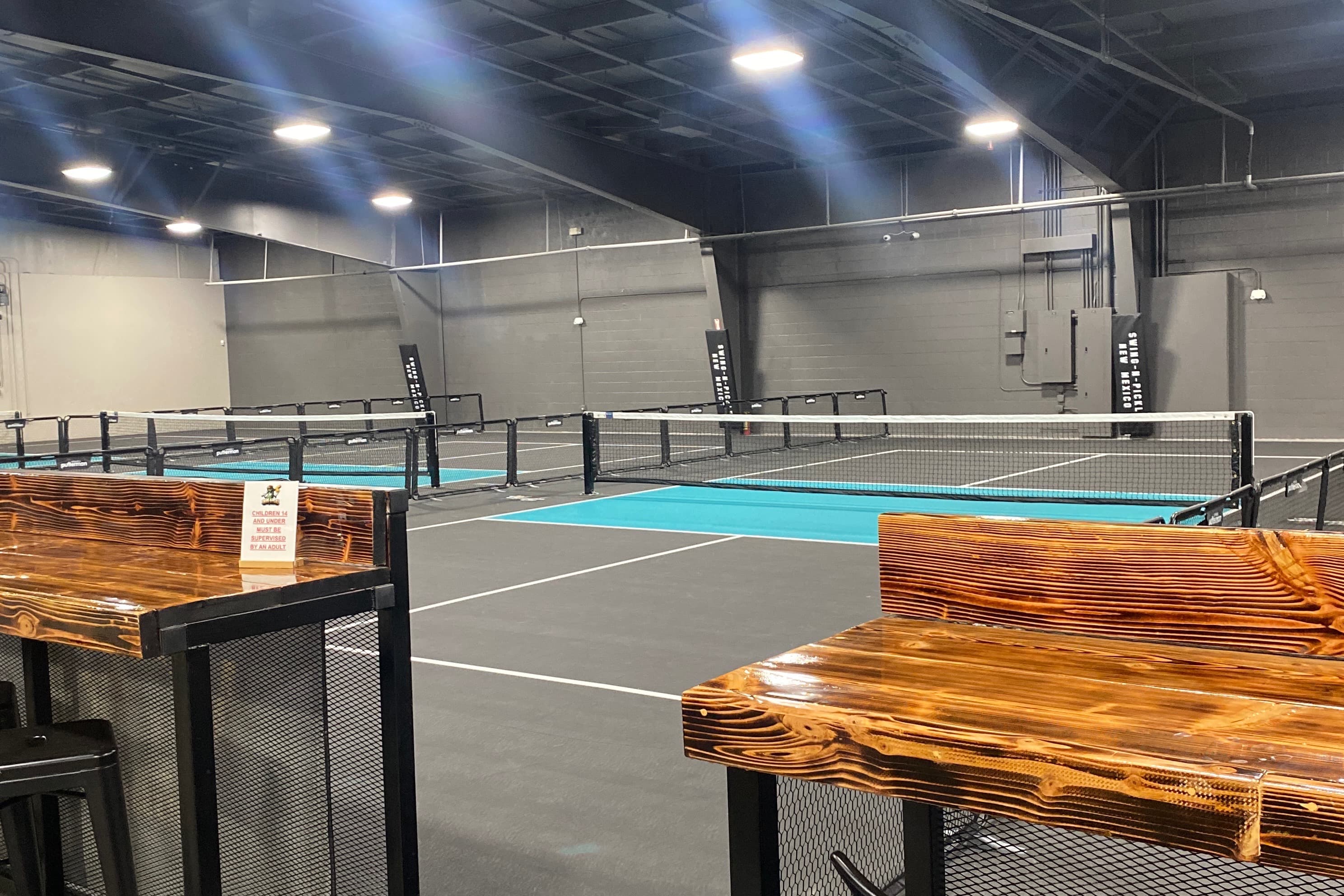 Swing-N-Pickle pickleball courts