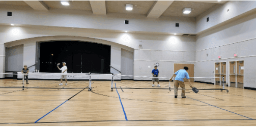 Pannell-Meadowview Community Center pickleball courts