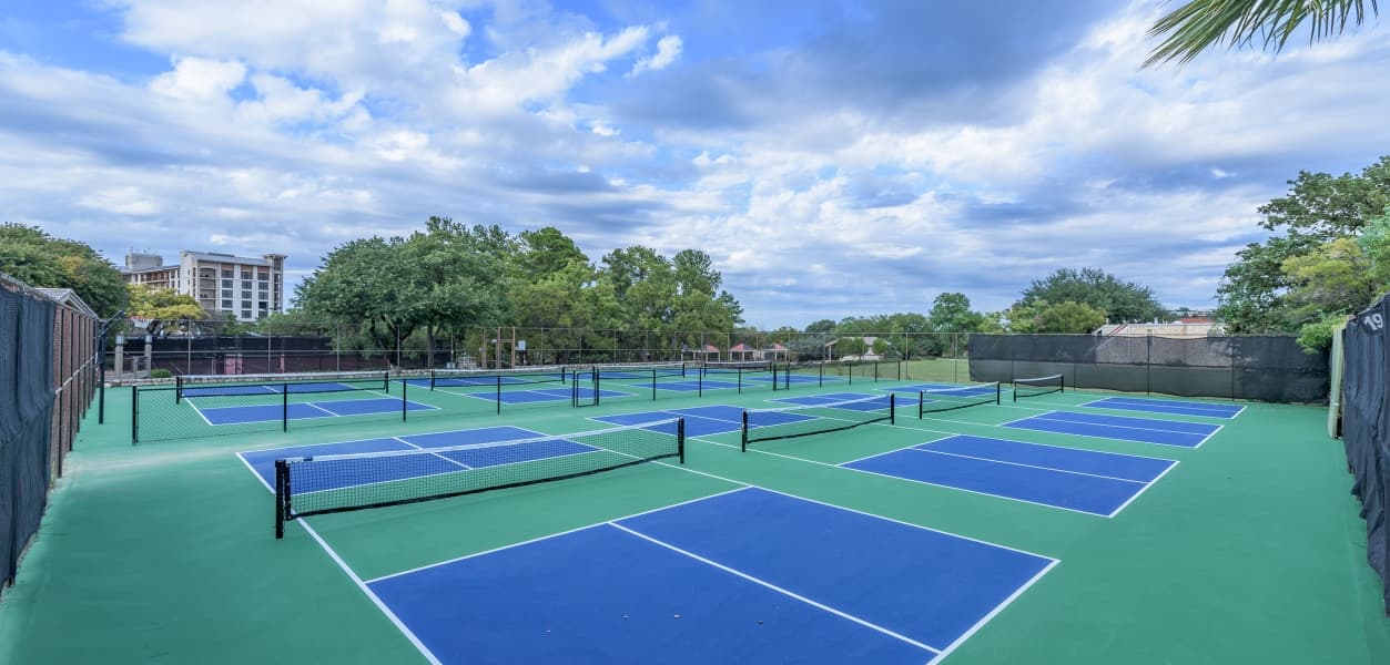 Horseshoe Bay Resort pickleball courts