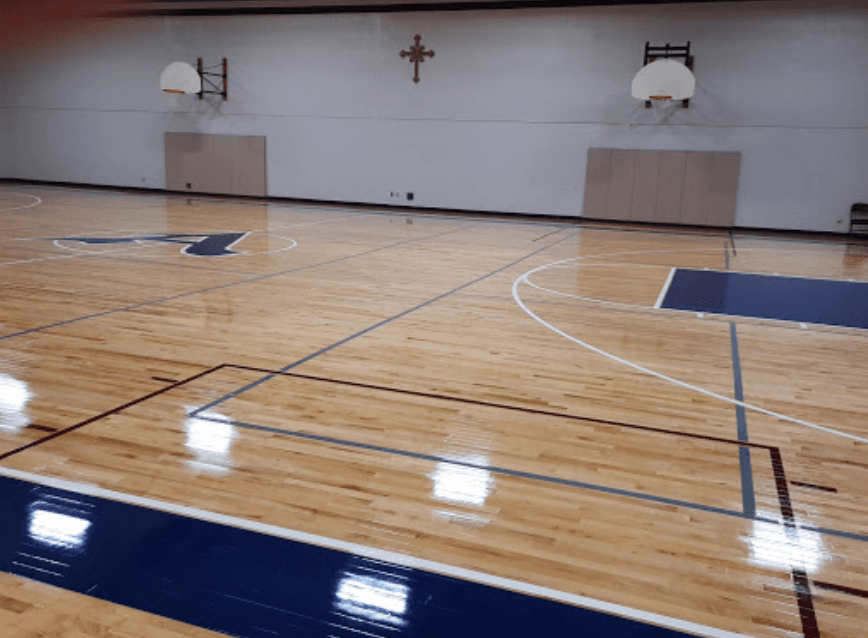 Assumption Cultural Center pickleball courts