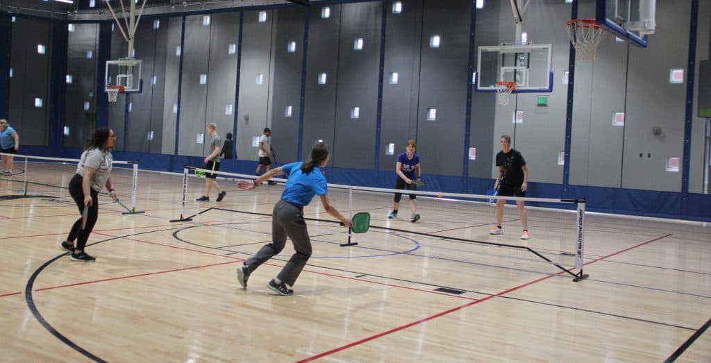 Muscatine Community YMCA pickleball courts