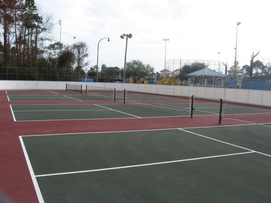 Central Park pickleball courts
