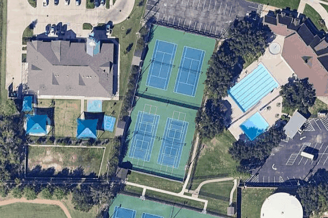 Mason Creek Courts pickleball courts