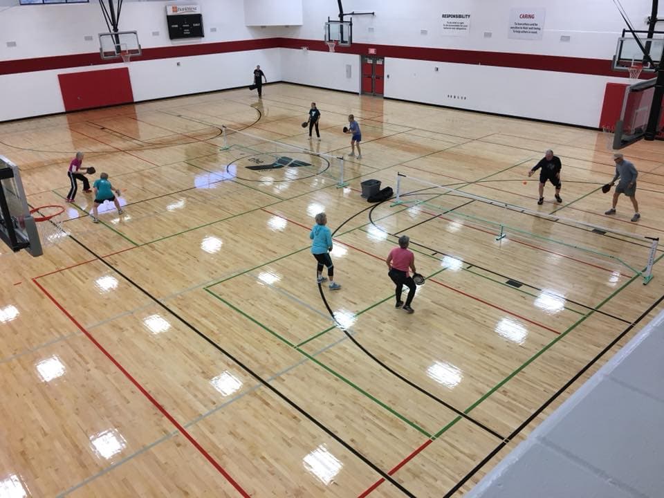 Oahe YMCA pickleball courts