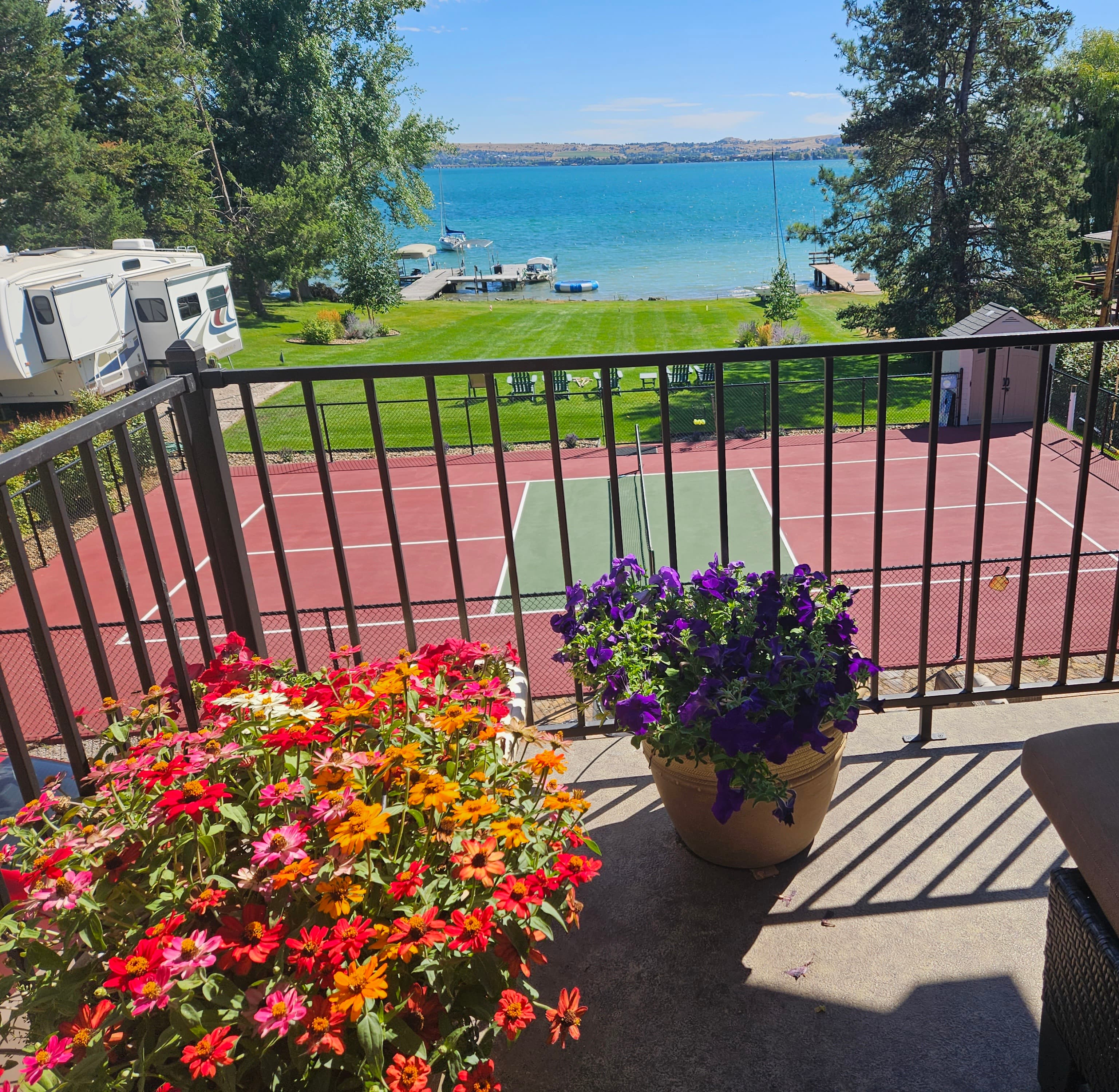 Silverman Private Lakeside Court pickleball courts
