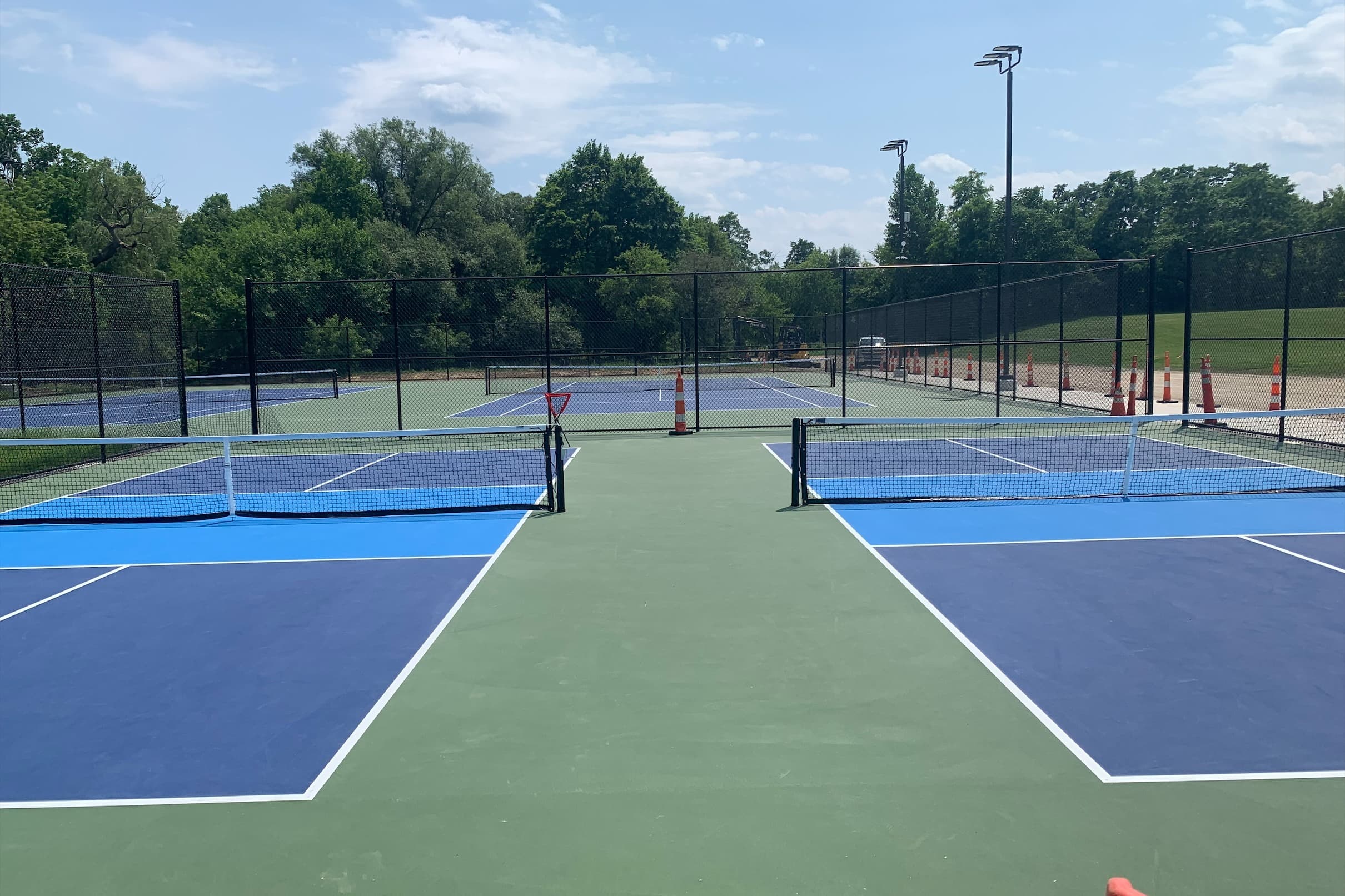 Bush Park pickleball courts