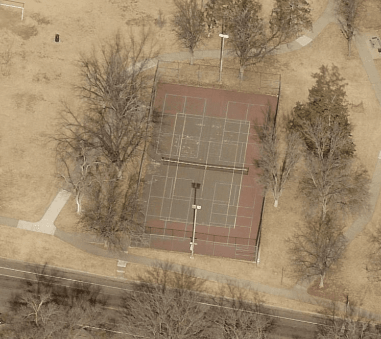 Olsen School Park pickleball courts