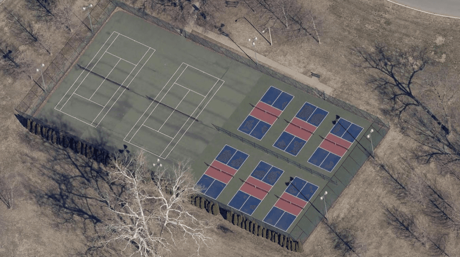 Willmore Park pickleball courts