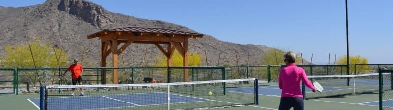 Victory at Verrado pickleball courts
