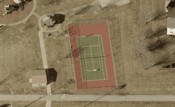 Lions Park, Clive pickleball courts